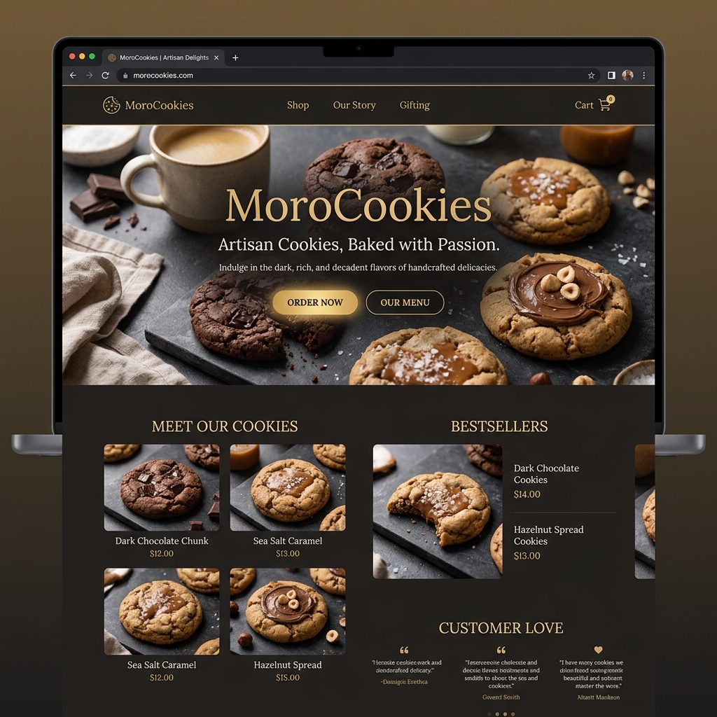 MorocoCookies Landing